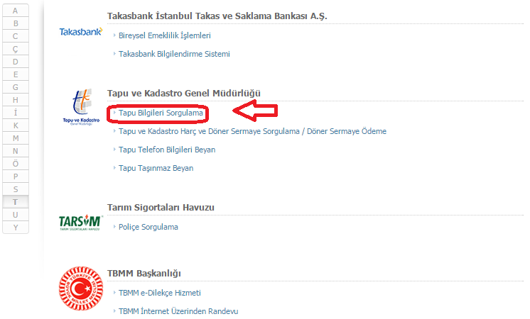 E-Devlet Tapu | Sorgulama.net