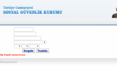 SSK Sicil No ile Hizmet Dökümü