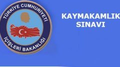 Kaymakamlık Sınavı