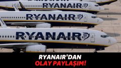 Ucuz Fiyatlarıyla Tanınan Havayolu Şirketi Ryanair’den Tepki Çeken Türkiye Paylaşımı