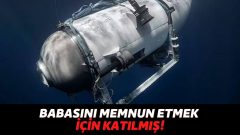 Titanik 110 Yıl Sonra Can Aldı; 19 Yaşındaki Genç Tura Katılmayı Babasını Memnun Etmek İçin Kabul Etmiş!