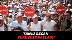 Bolu Belediye Başkanı Tanju Özcan, “Değişim ve Adalet” İçin Ankara’ya Yürümeye Başladı!